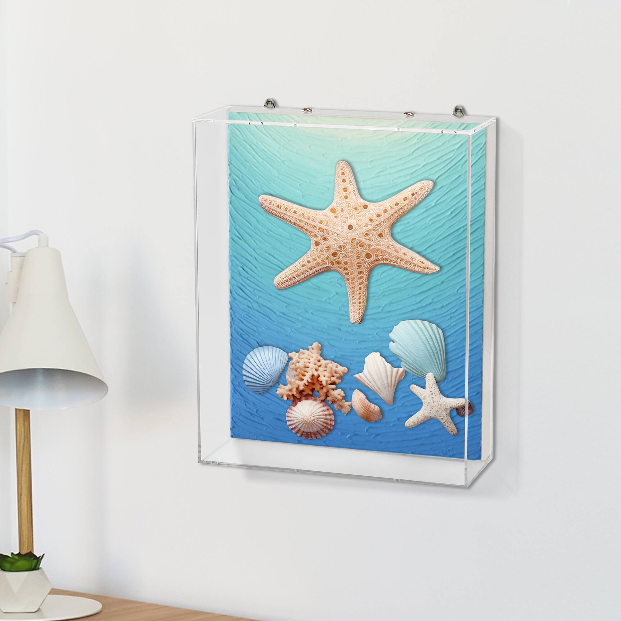 8" x 10" Clear Back Loading Shadow Box by Studio Décor®